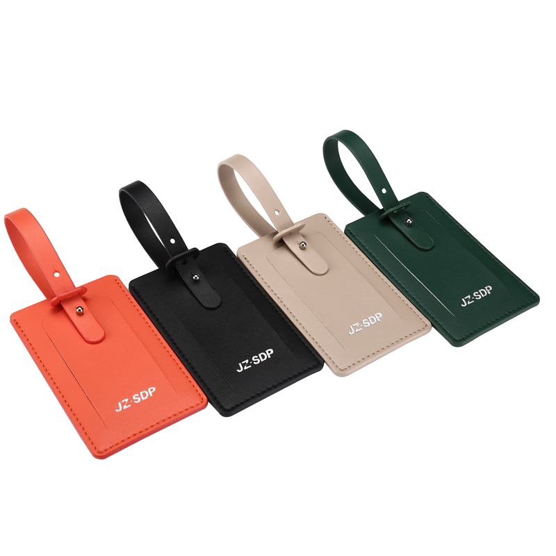 2023 hot sales friendly Microfiber wear-resistant high quality materials ID Luggage Tag Card Holder