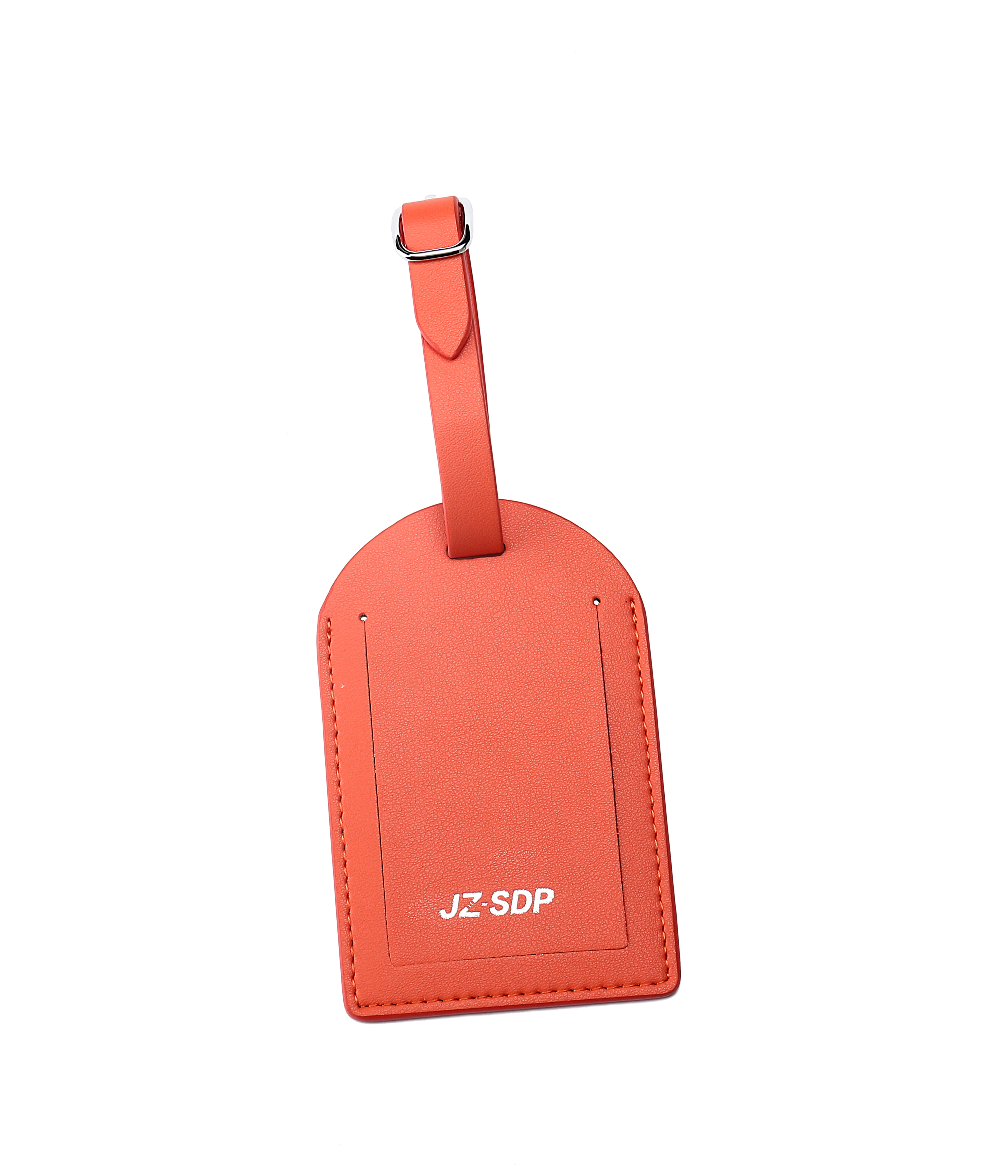 2024 best sales high quality GRS materials PU leather designed logo  travel luggage holder tag